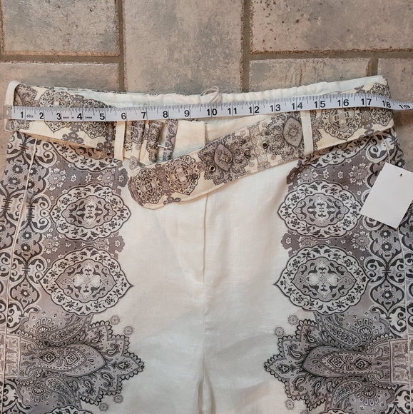 🤑SOLD🤑Johnny was Meliora high waist linen, silk pants - Picture 9 of 14